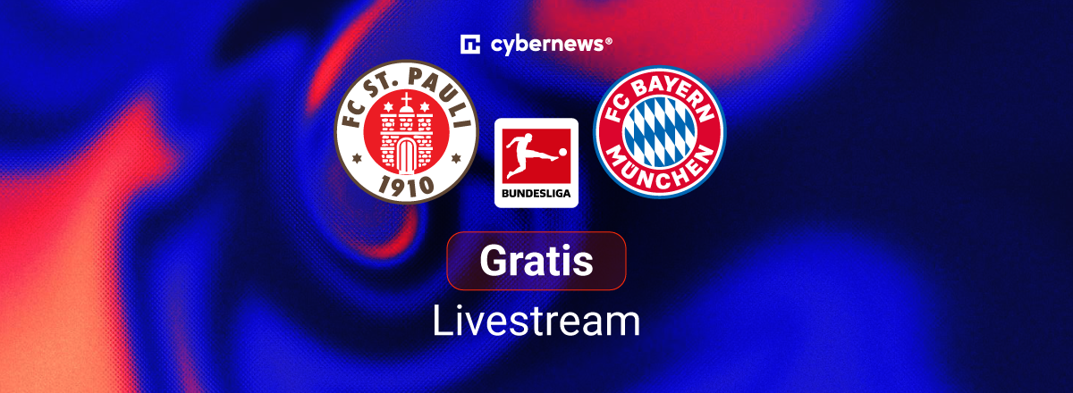 St. Pauli gegen FC Bayern, Team Logos, kostenlos schauen