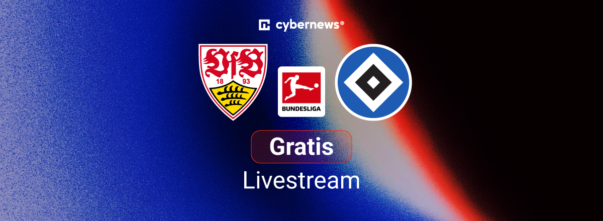 VfB Stuttgart gegen HSV, Team Logos, Bundesliga