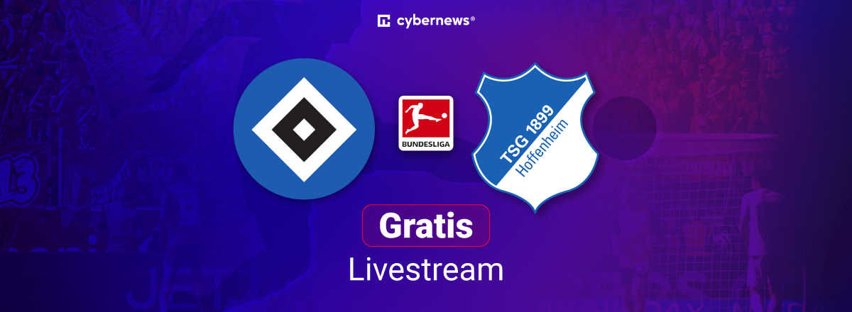 Hamburg vs. Hoffenheim, Wappen, Gratis-Livestream, blau