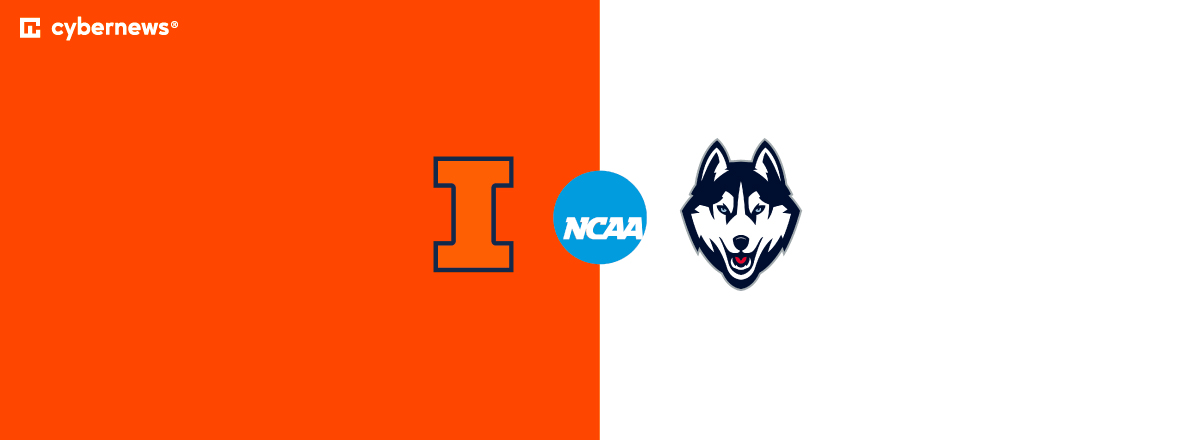 ncaa men final four illinois vs uconn