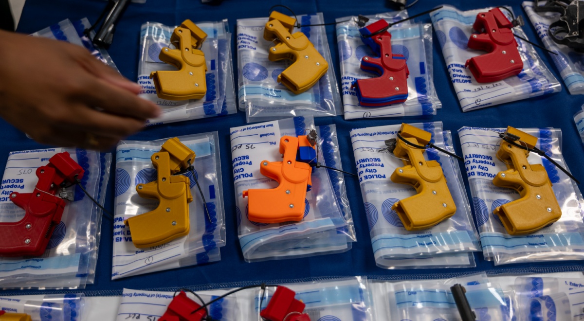 3D printed ghost guns