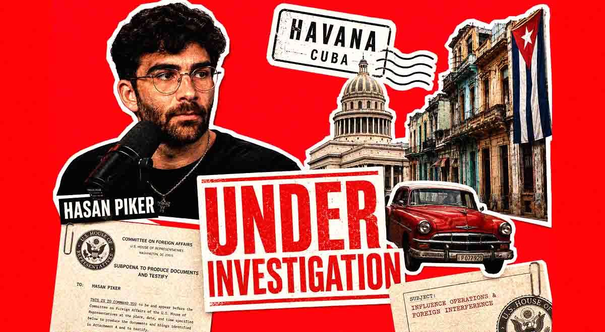 Hasan Piker at the forefront of a Cuban embargo scandal.