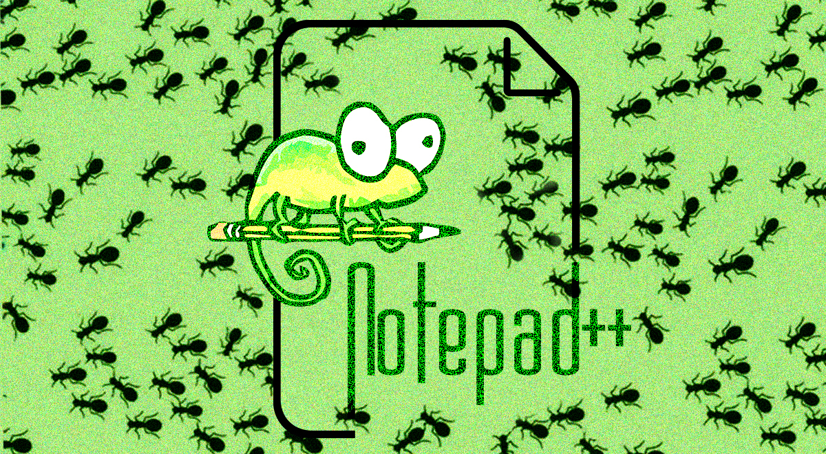 Notepad plus plus affected by the malicious code