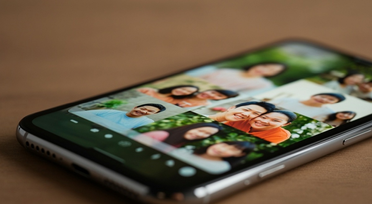 Phone gallery illustration via Shutterstock
