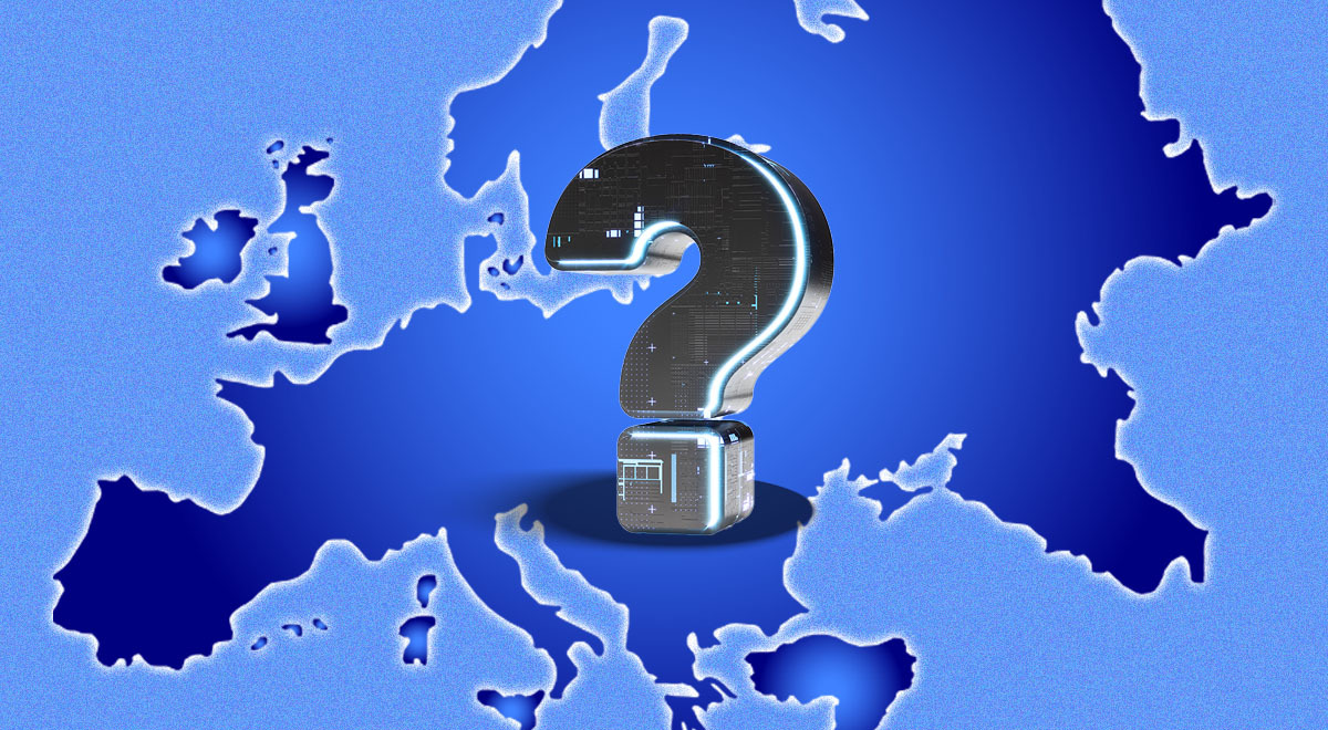 eu borders robotic question mark