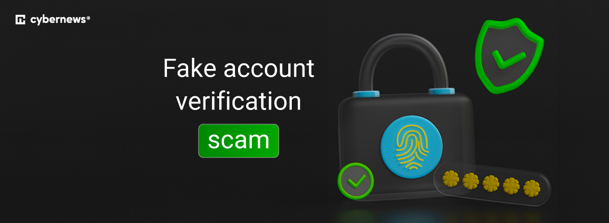 fake account verification scam