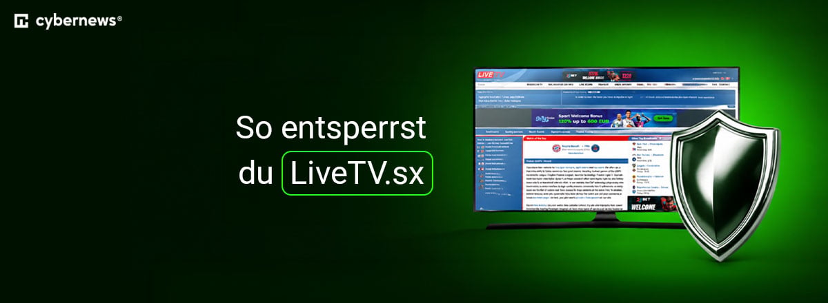 livetvsx, screenshot, entsperren, VPN