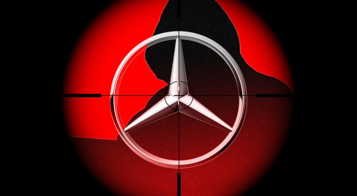 mercedes benz allegedly hit by hackers