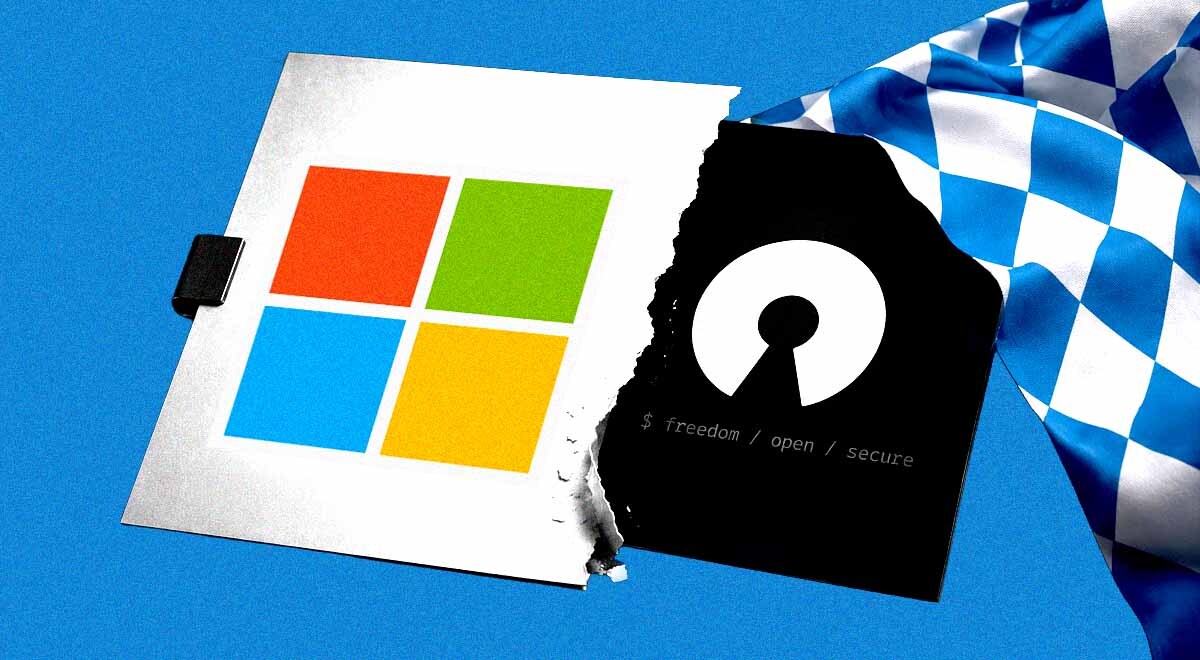German state Bavaria cancels Microsoft contract to go open source