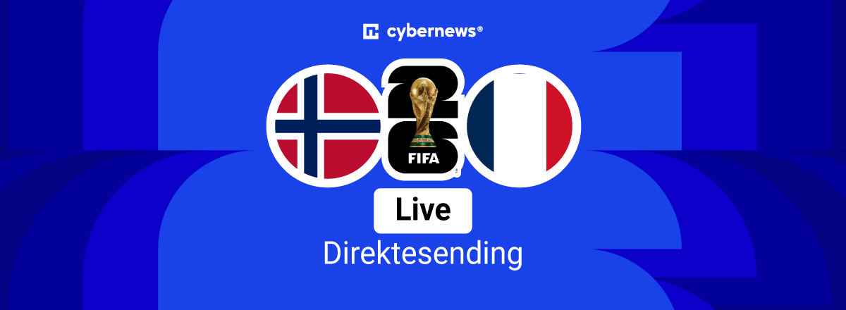 Norge – Frankrike gratis fra utlandet – VM 2026