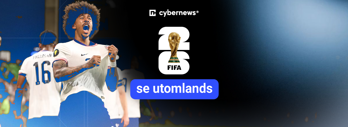 Se VM 2026 utomlands: Så funkar livestreamen