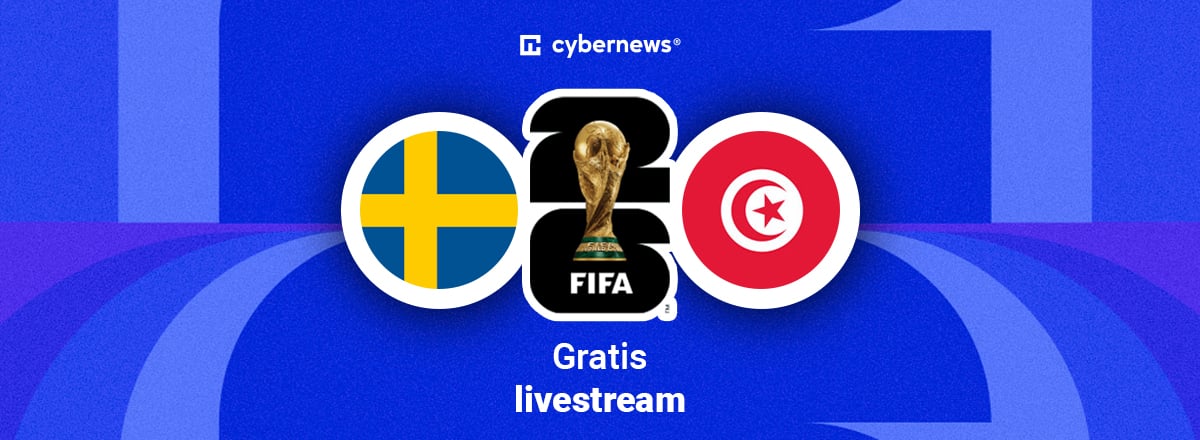 Sverige vs Tunisia, flaggor, se utomlands