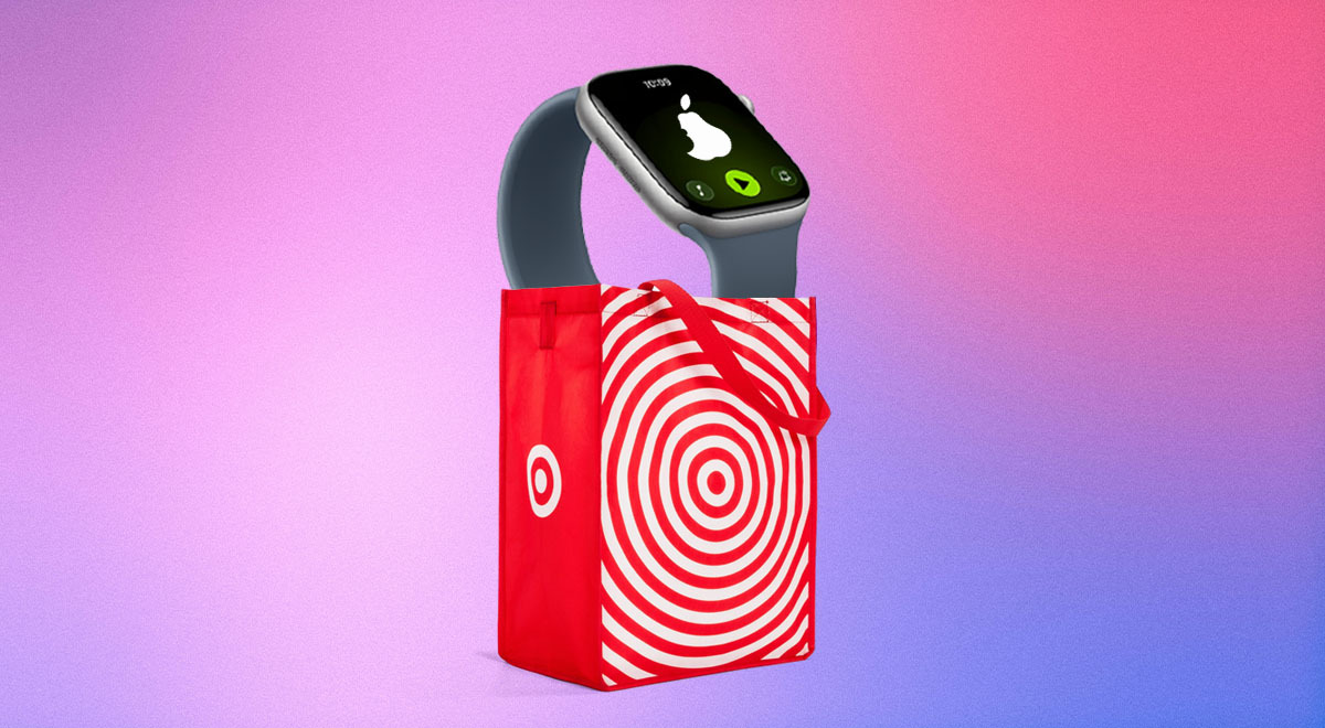 Fake Apple Watch in Target bag