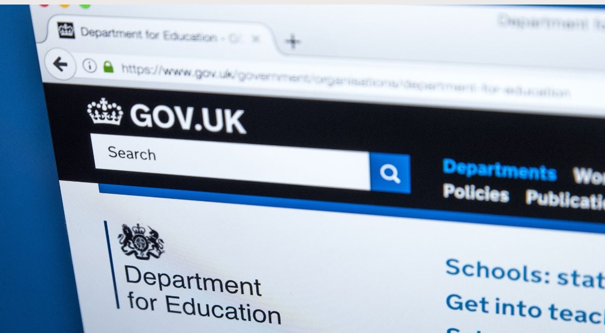 UK Department for Education website