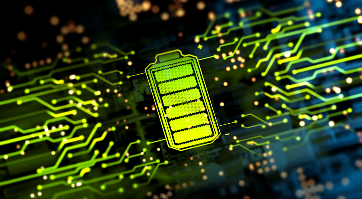 Charged battery