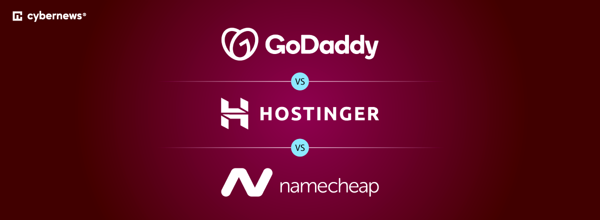 godaddy vs hostinger vs namecheap