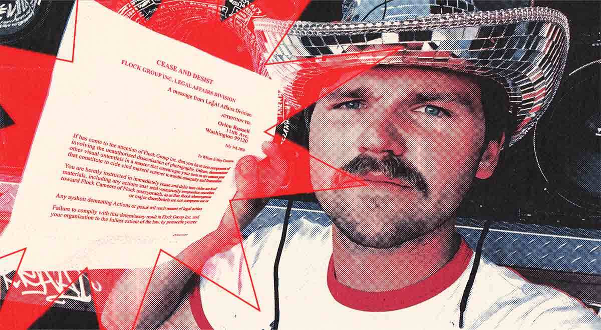 musician with cease and desist letter