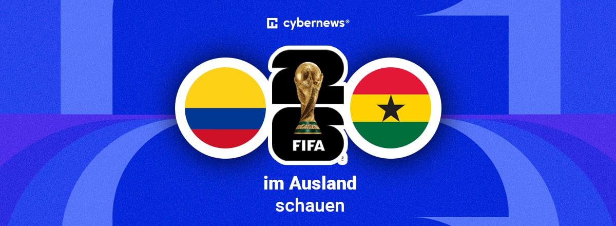 Kolumbien vs. Ghana, Gratis-Livestream im Ausland, blau
