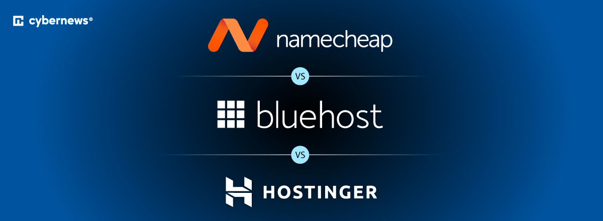 namecheap vs bluehost vs hostinger