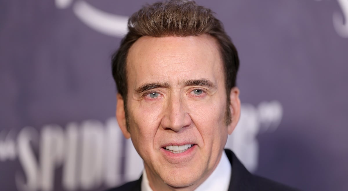 nicholas cage close up