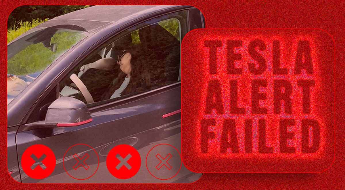 tesla attention system fail