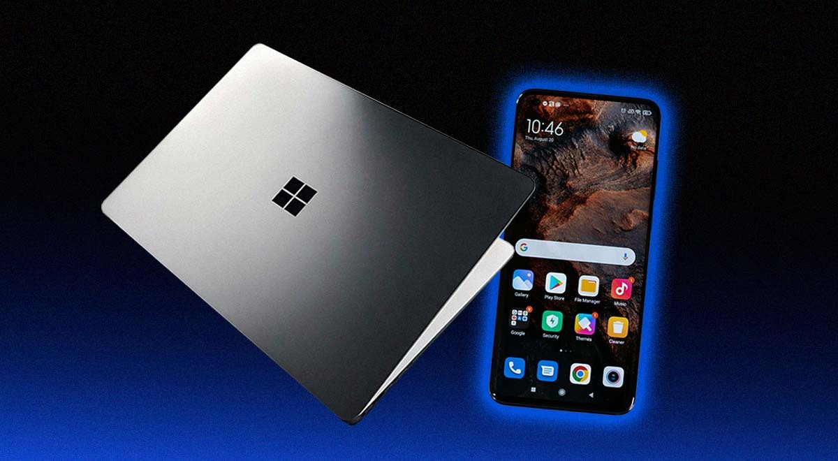 Windows PC and Android phone