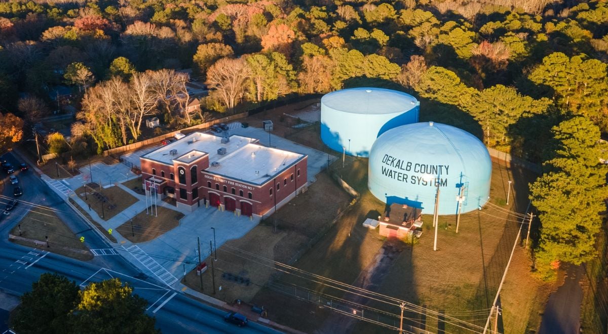 Georgia water towers
