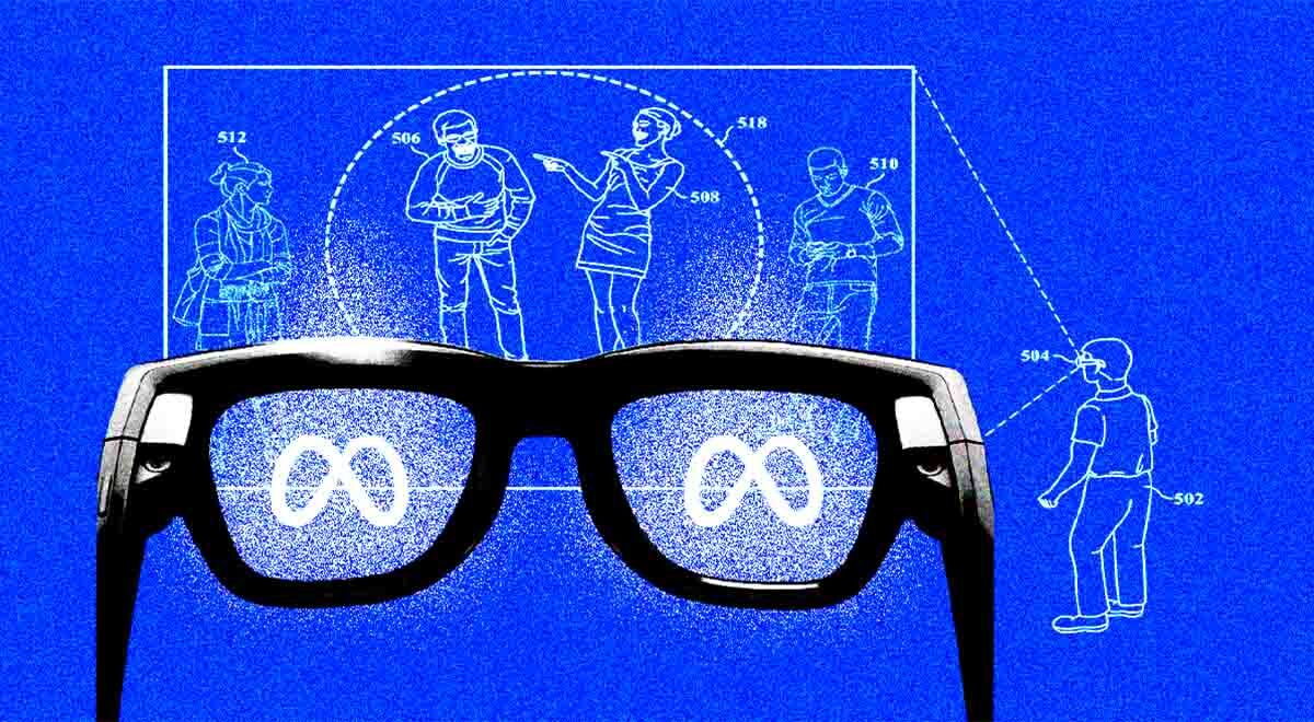 Meta glasses patent