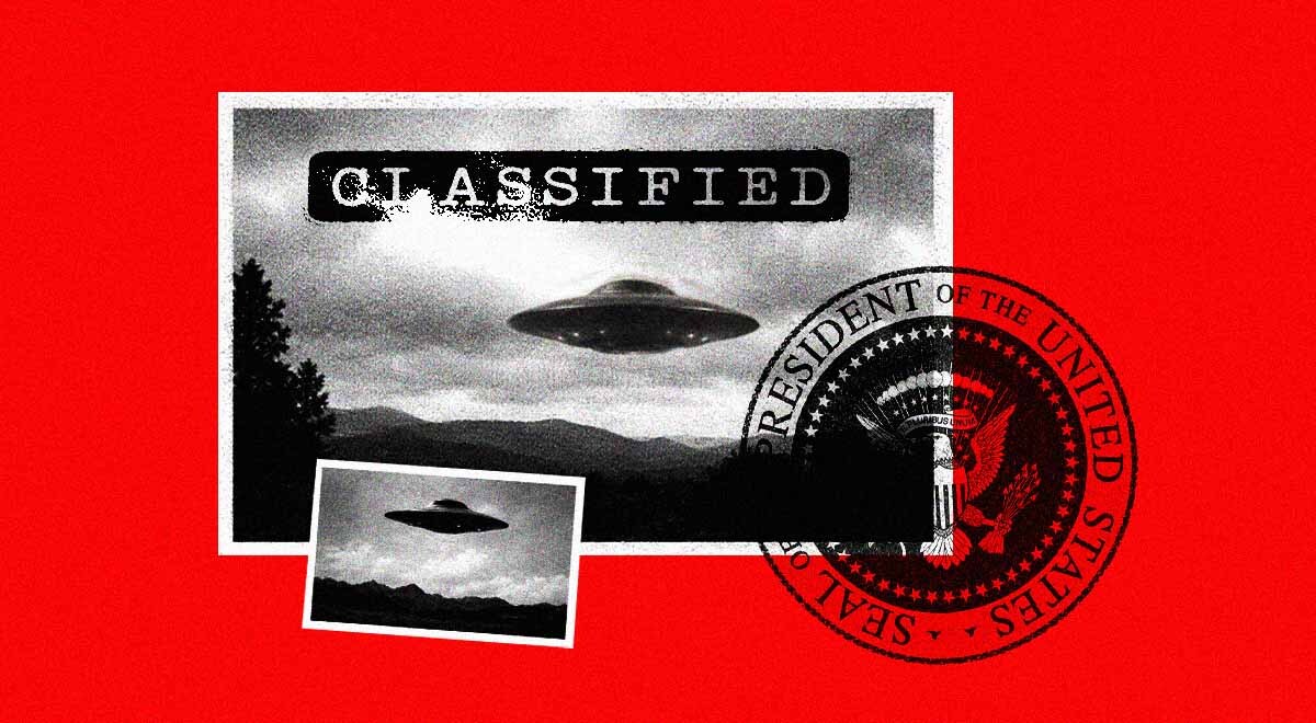 A classified UAP photograph.