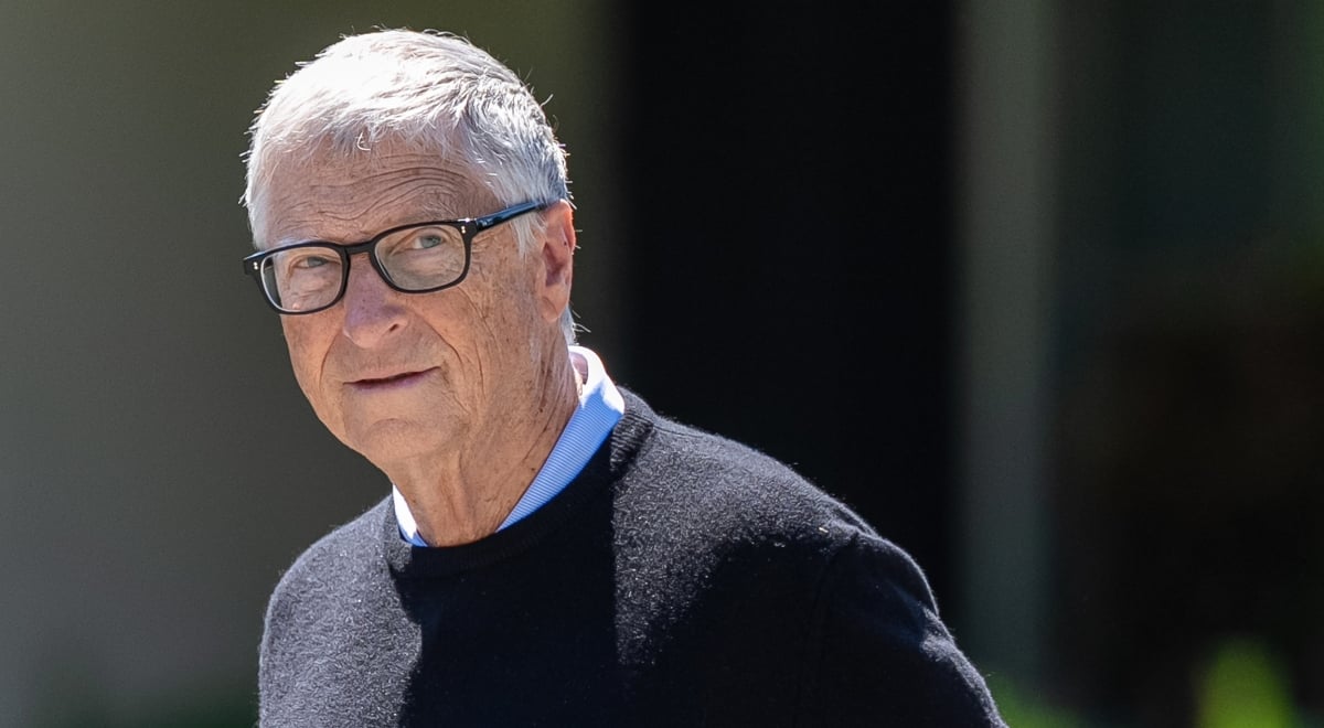 Microsoft co-founder and billionaire philantropist Bill Gates