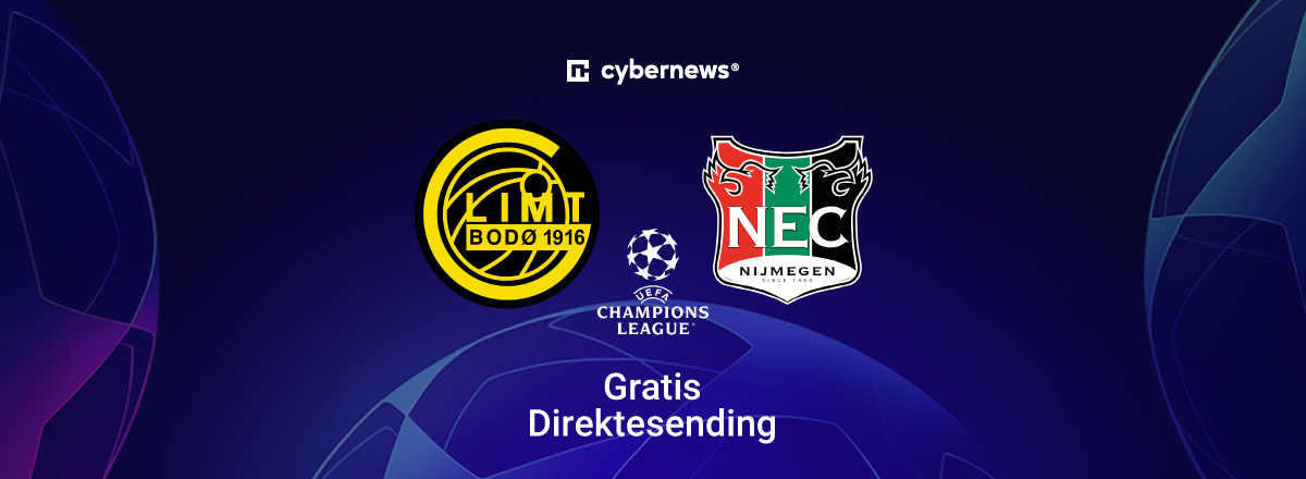 Bodø/Glimt mot NEC, Champions League, gratis direktesending