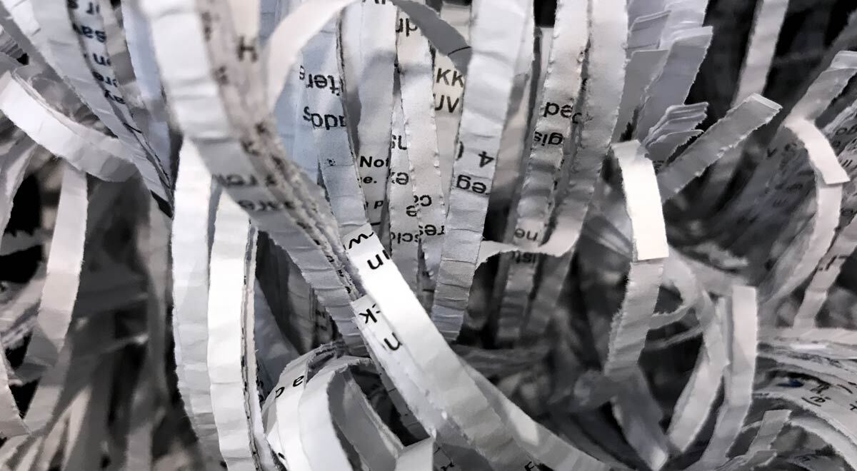 Destroyed book