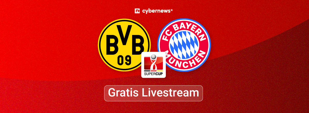 BVB vs. FCB, Team Logos, DFL Supercup, Gratis-Livestream 
