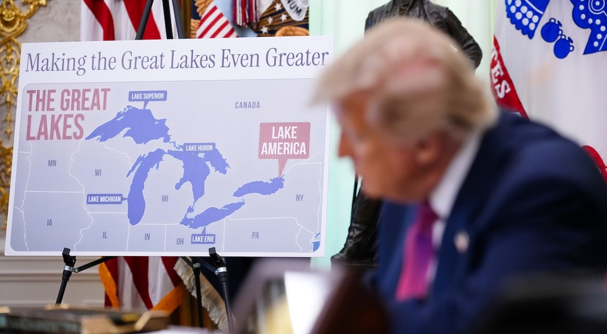 donald trump make lake greater