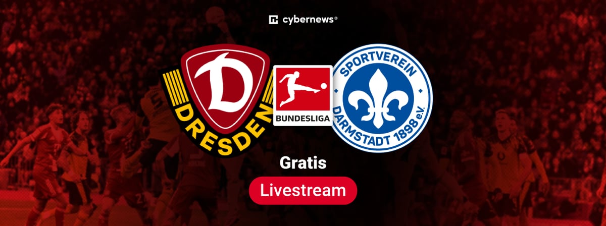 Dynamo vs Darmstadt, Team-Logos, 2. Bundesliga Gratis-Livestream, rot