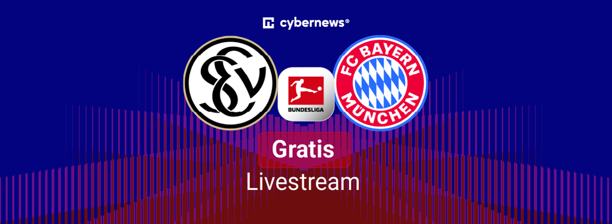 SV Elversberg vs. FC Bayern, Team Logos, Bundesliga, Gratis-Livestream