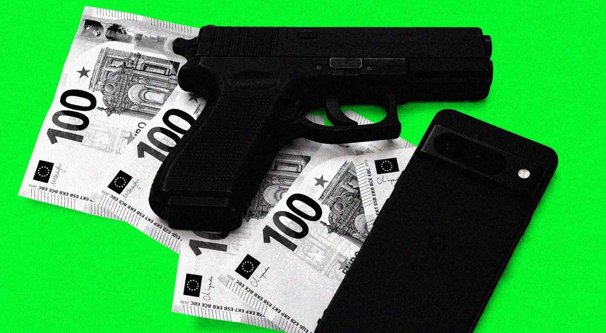 gun Euros Google Pixel phone