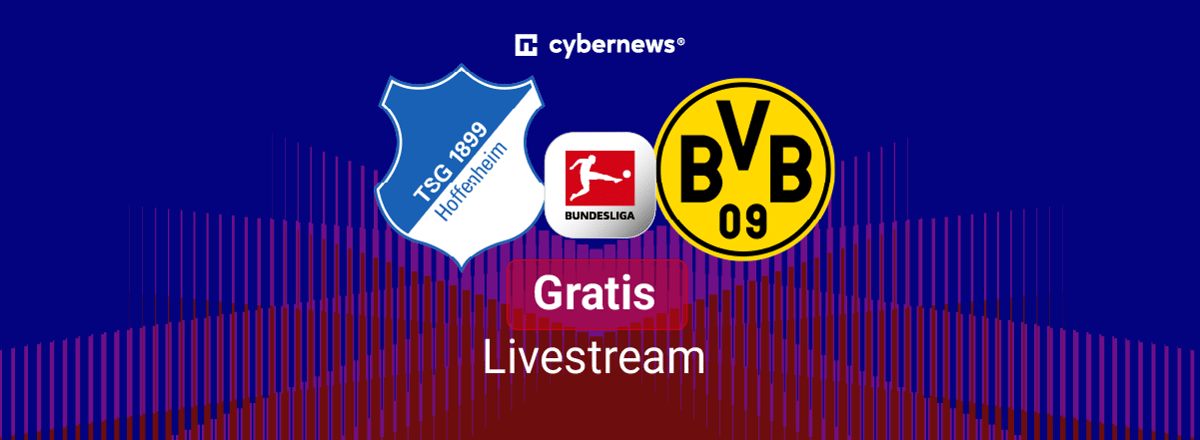 Hoffenheim vs. Dortmund, Team Logos, Bundesliga, Gratis-Livestream
