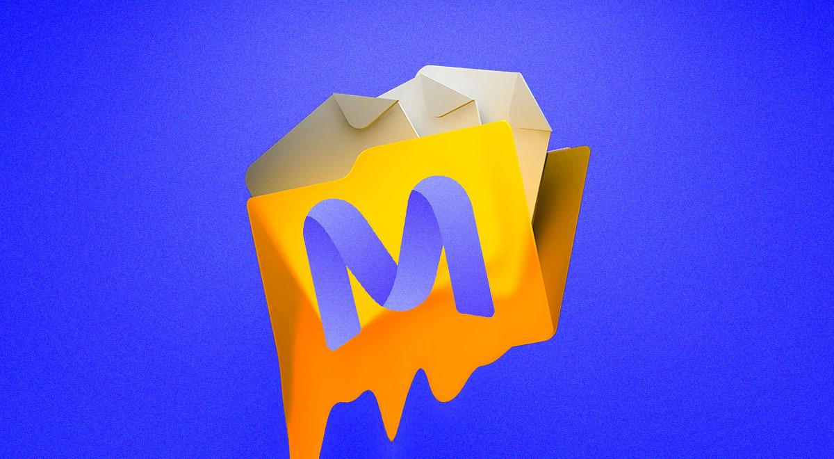 Mercor logo in a blue background
