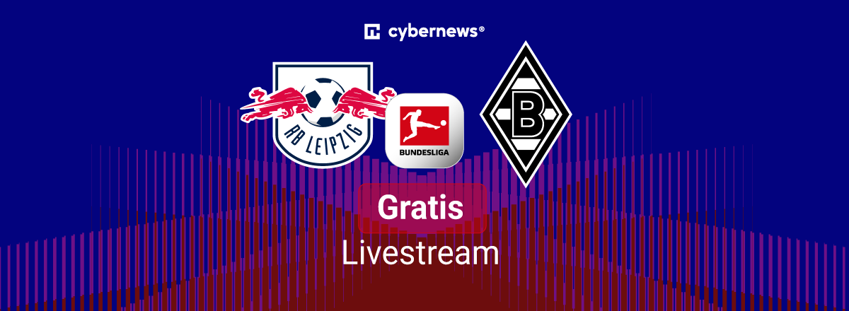 RB Leipzig vs. Gladbach, Team Logos, Bundesliga, Gratis-Livestream