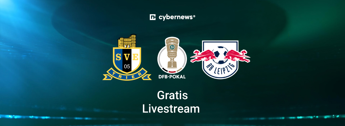 SVE vs. RB Leipzig, Logos, DFB-Pokal, Gratis-Livestream