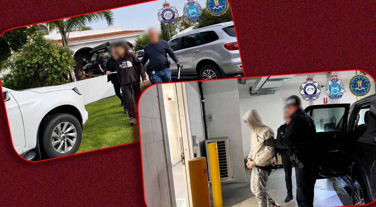 Two TeamPCP hackers escorted by the police after being charged with cybercriminal activities