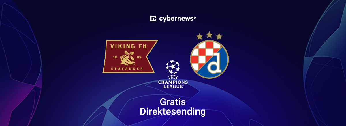 Viking vs Dinamo Zagreb, Champions League, direktensending