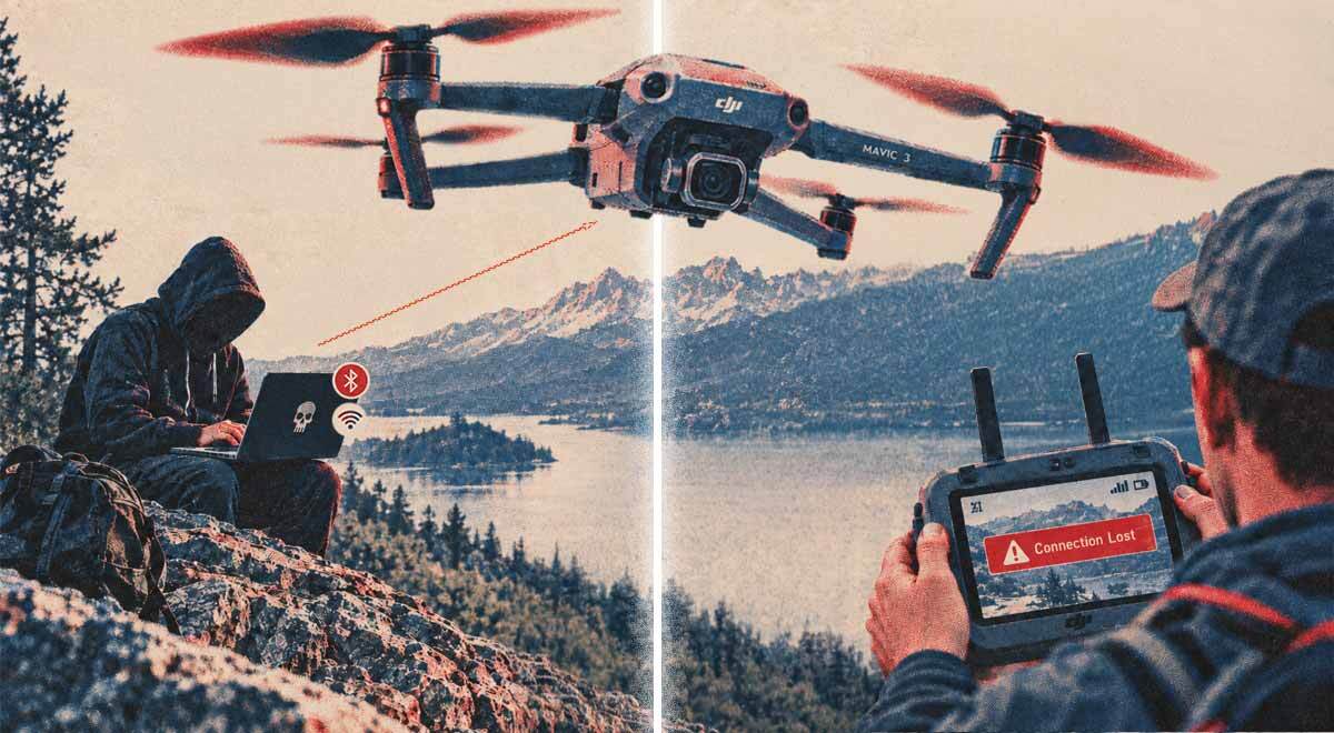 DJI drone hacked