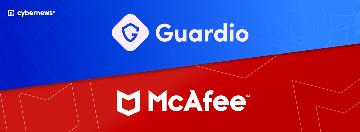 Guardio vs McAfee comparison