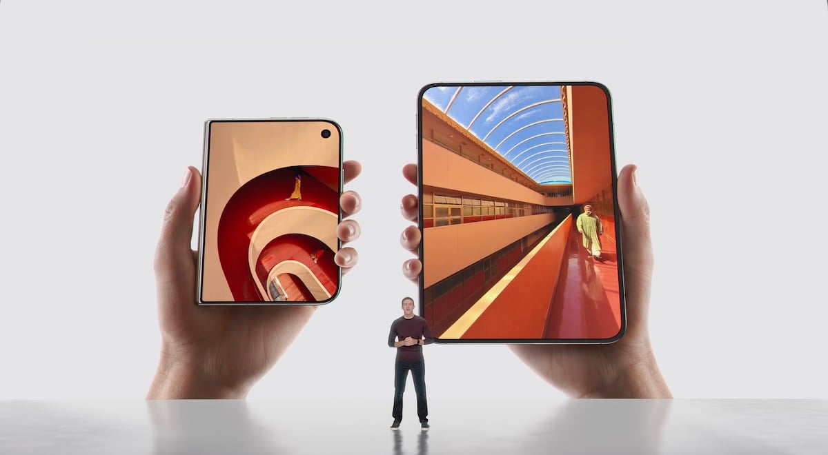 iPhone Duo presented by John Ternus at Apple event