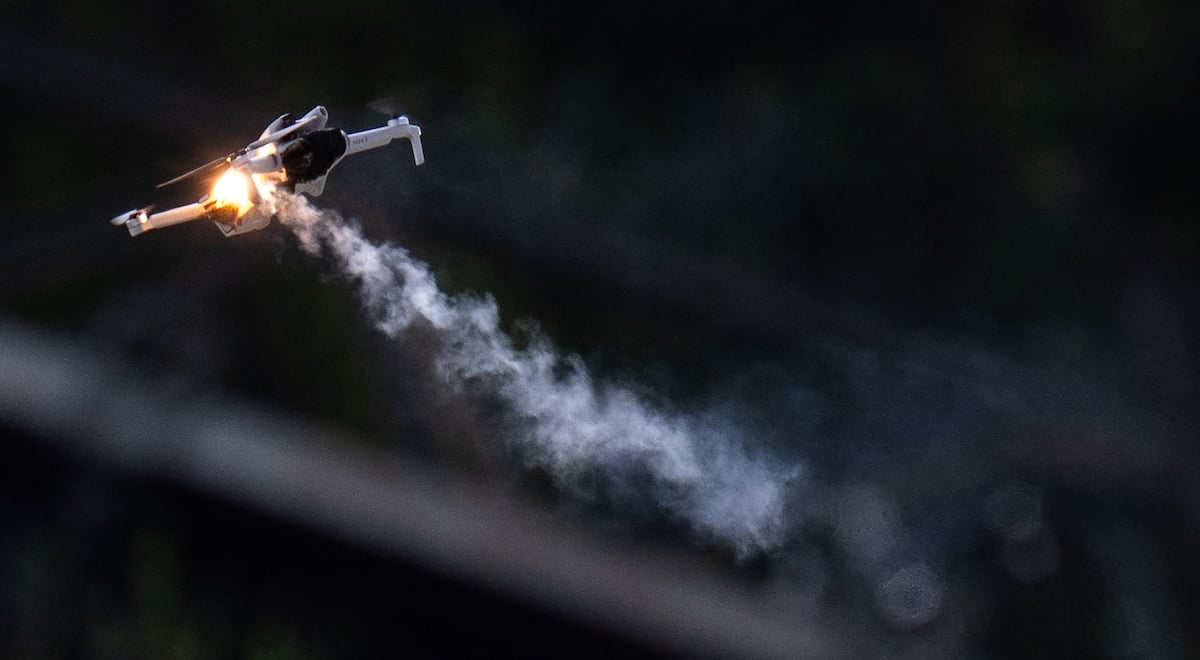 drone laser image