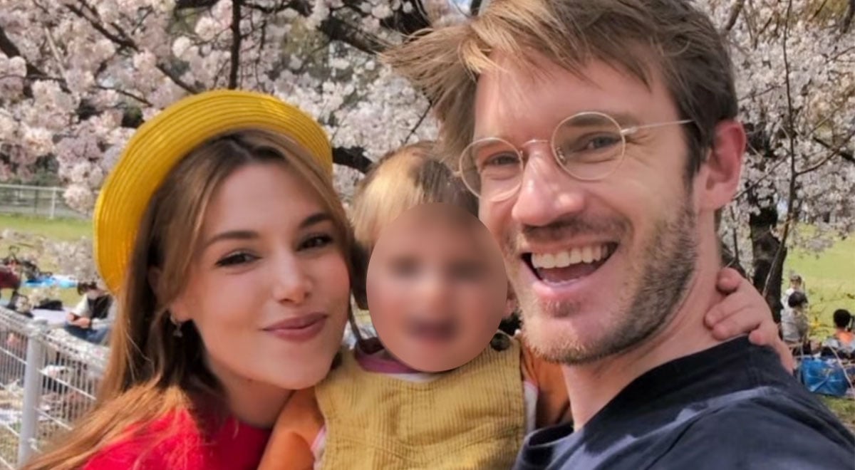 family blurred childs face