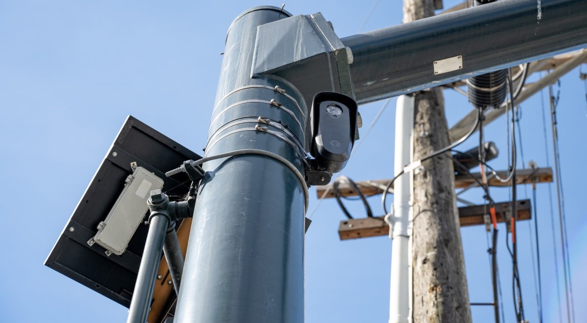 Flock Safety automated license plate reader camera