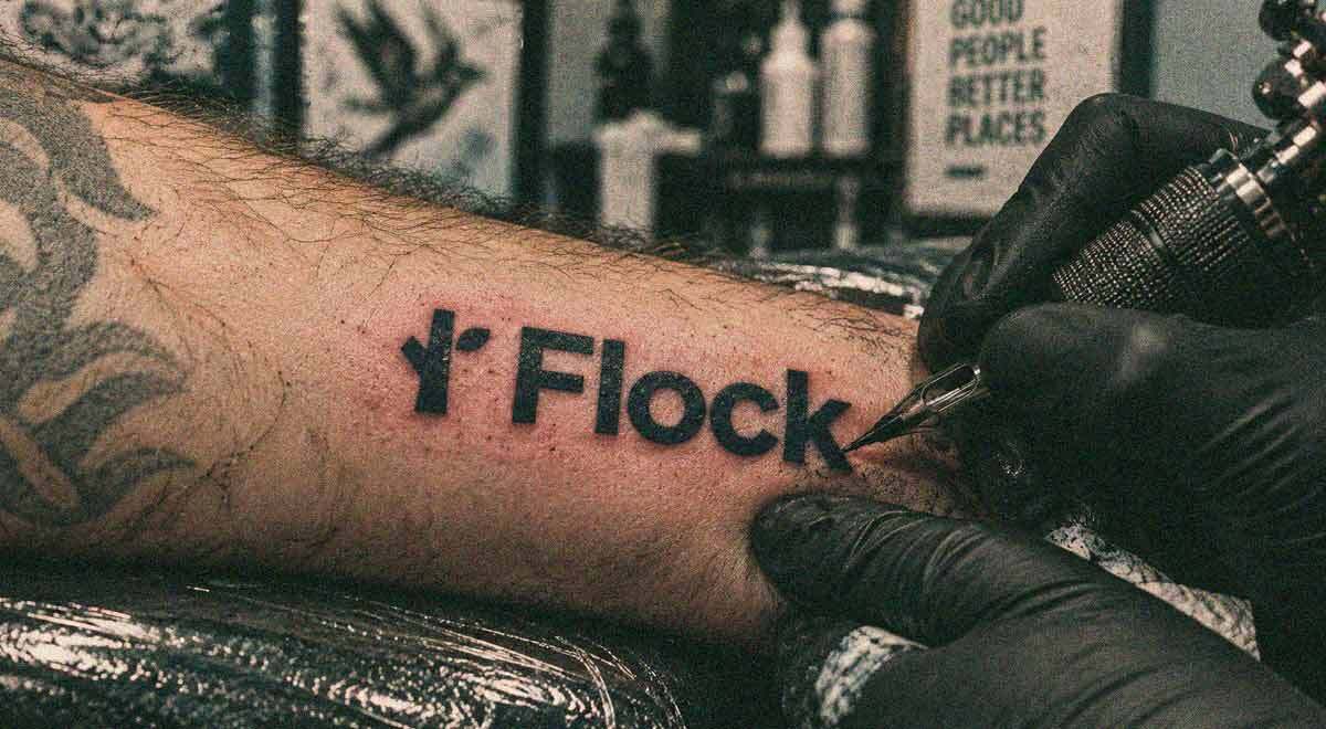 flock tattoo